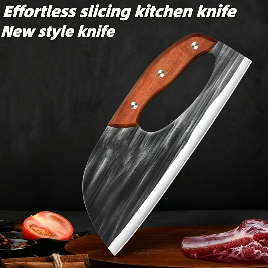 Limited Time Offer: Buy 1 Get 1 Free - Set of 2 Premium Kitchen Knives, Ultra Sharp Meat Cutters and Slicing Knives, Complete Chef Knife Block Set for Household Use