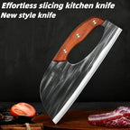 Limited Time Offer: Buy 1 Get 1 Free - Set of 2 Premium Kitchen Knives, Ultra Sharp Meat Cutters and Slicing Knives, Complete Chef Knife Block Set for Household Use