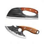 Limited Time Offer: Buy 1 Get 1 Free - Set of 2 Premium Kitchen Knives, Ultra Sharp Meat Cutters and Slicing Knives, Complete Chef Knife Block Set for Household Use