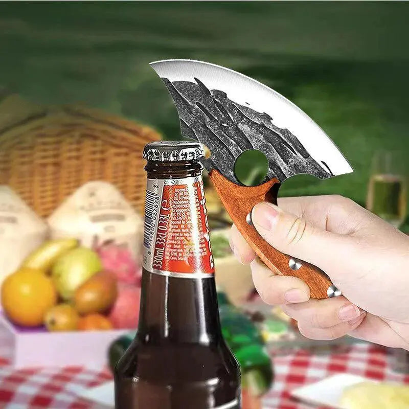 Limited Time Offer: Buy 1 Get 1 Free - Set of 2 Premium Kitchen Knives, Ultra Sharp Meat Cutters and Slicing Knives, Complete Chef Knife Block Set for Household Use