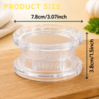 Manual Garlic Twister Mincer - Sturdy, Handy Food Prep Kitchen Utensil, Impact-Resistant Accessory for Garlic, Onion, Ginger