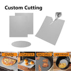 2 Counts Non-Stick Reusable Teflon Oven Liners for Grills, Heavy-Duty & Food-Safe Liners for Electric, Gas, Microwave Ovens & Toaster Ovens, Baking Supplies, Baking, Bakeware