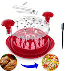 Chicken Shredder Large Chicken Breast Shredder Tool Twist with Anti-Slip Strip, Ergonomic Handle, BPA Free, Meat Shredder Tool Chicken Shredder Tool Twist with Heat Resistant Tong and Cleaning Brush,Home Essentials